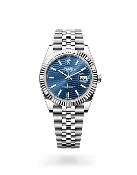 Rolex Datejust 41 in Rolesor weiß (Kombination aus Edelstahl 